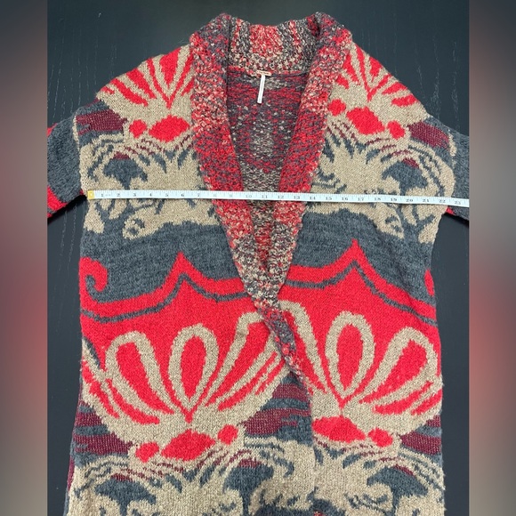 Free People Winters Day Bliss Wool Blend Oversized Cardigan - Picture 7 of 11